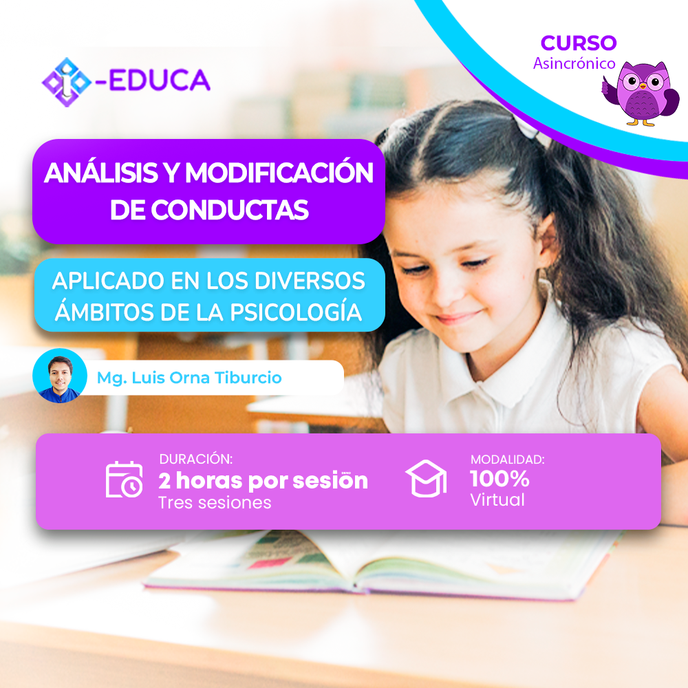 ANÁLISIS Y MODIFICACIÓN DE CONDUCTAS APLICADO EN LOS DIVERSOS ÁMBITOS DE LA PSICOLOGÍA