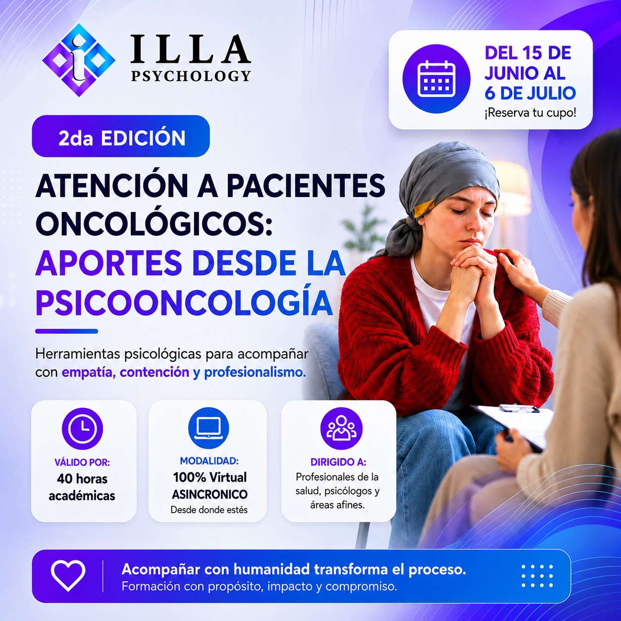 ATENCIÓN A PACIENTES ONCOLÓGICOS: APORTES DESDE LA PSICOONCOLOGÍA
