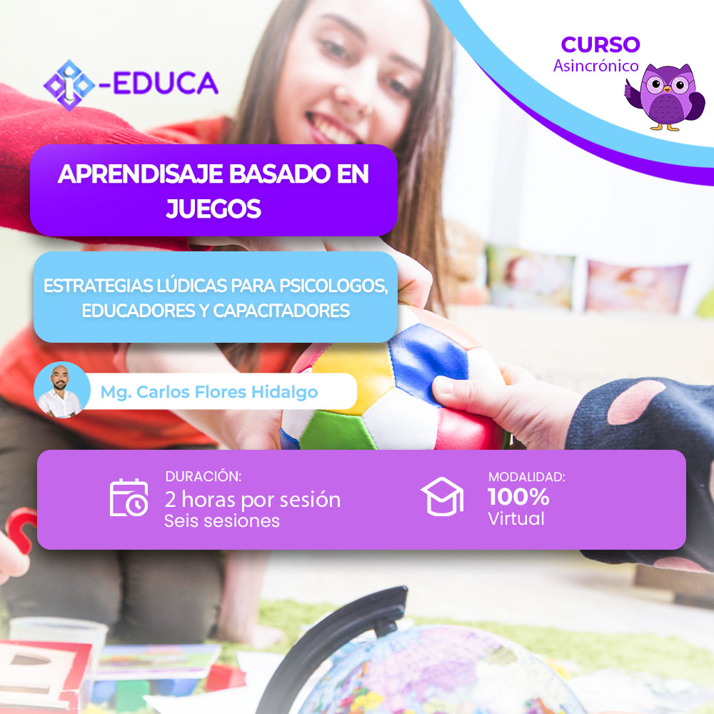 Aprendizaje basado en juegos: estrategias  lúdicas para psicólogos, educadores y capacitadores
